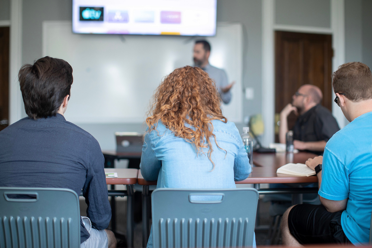 Students in Classroom.