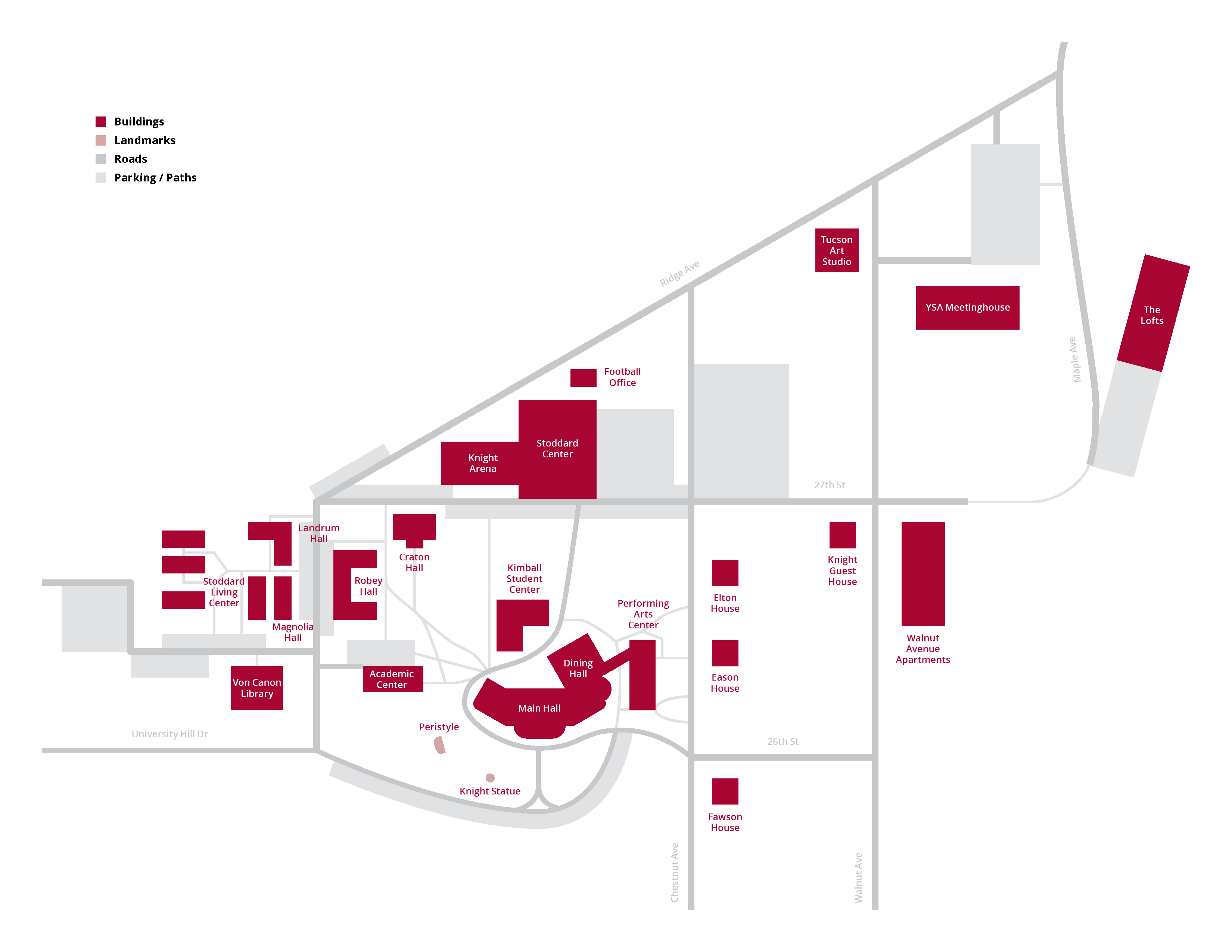 2020 campus map