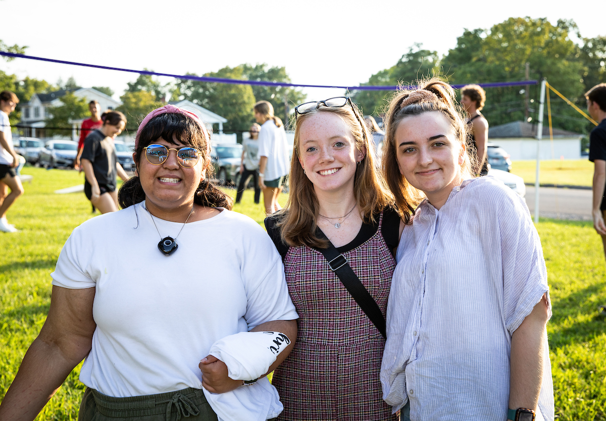Students at institute activity.