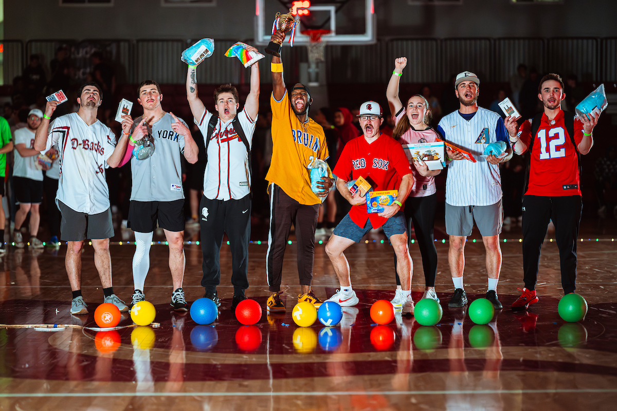 Dodgeball tournament winners